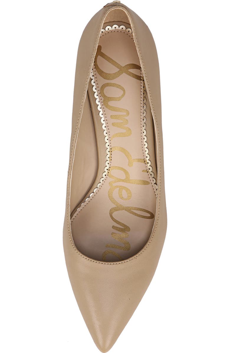 Sam Edelman Dori Kitten Heel Pump, Alternate, color, Beige