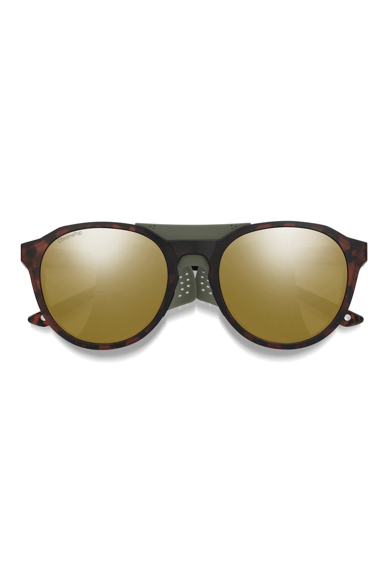 Venture 53mm Sunglasses, Main, color, TORTOISE / GLASS BRONZE MIRROR
