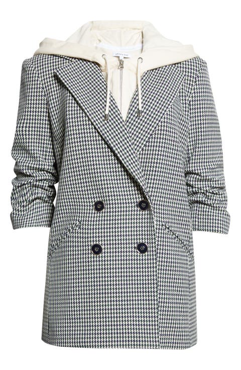 Rupert Houndstooth Check Dickey Jacket