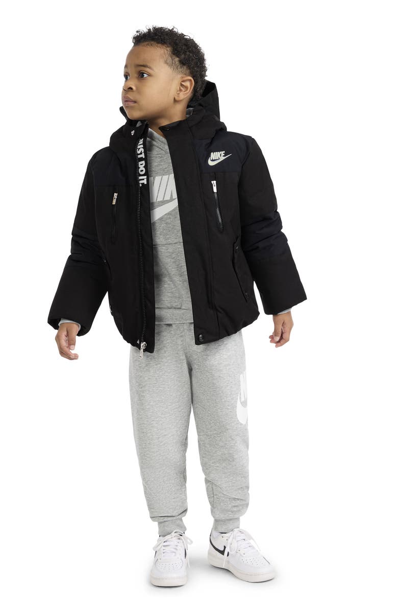 Nike Kids' Outdoor Jacket, Alternate, color, Black