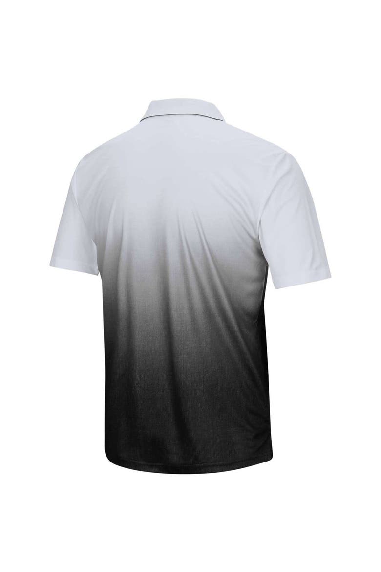 Men's Colosseum Gray Kansas State Wildcats Magic Team Logo Polo, Alternate, color, Gray