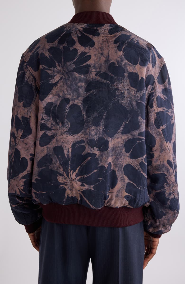 Dries Van Noten Volker Reversible Bomber Jacket, Alternate, color, 