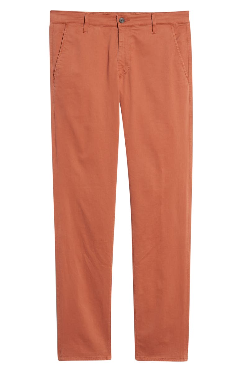 AG Marshall Slim Fit Chinos, Alternate, color, Worn Copper