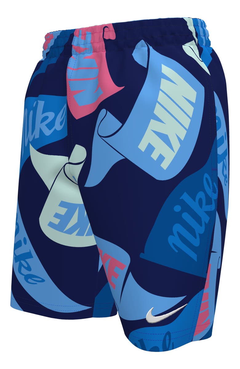 Nike Kids' 7-Inch Volley Swim Trunks, Alternate, color, 