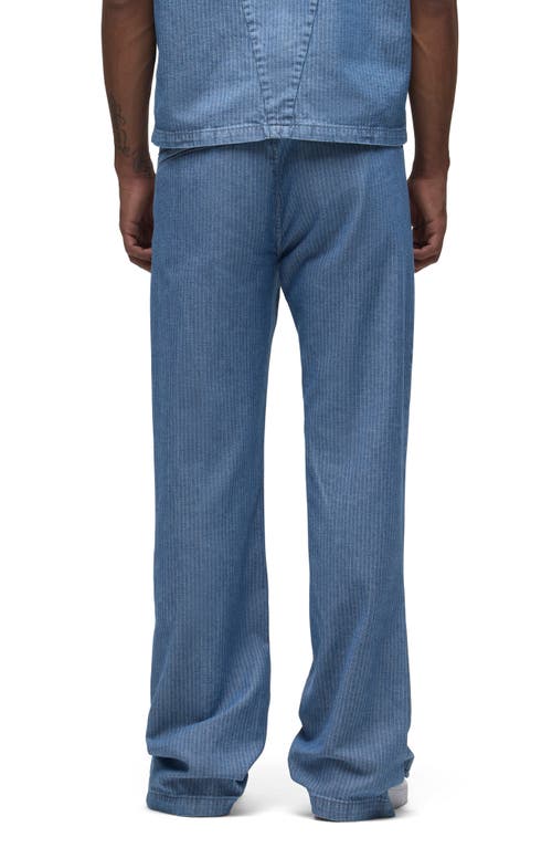 Hudson Jeans Walker Ribbed Cotton Herringbone Trouser Pants In Herringbone