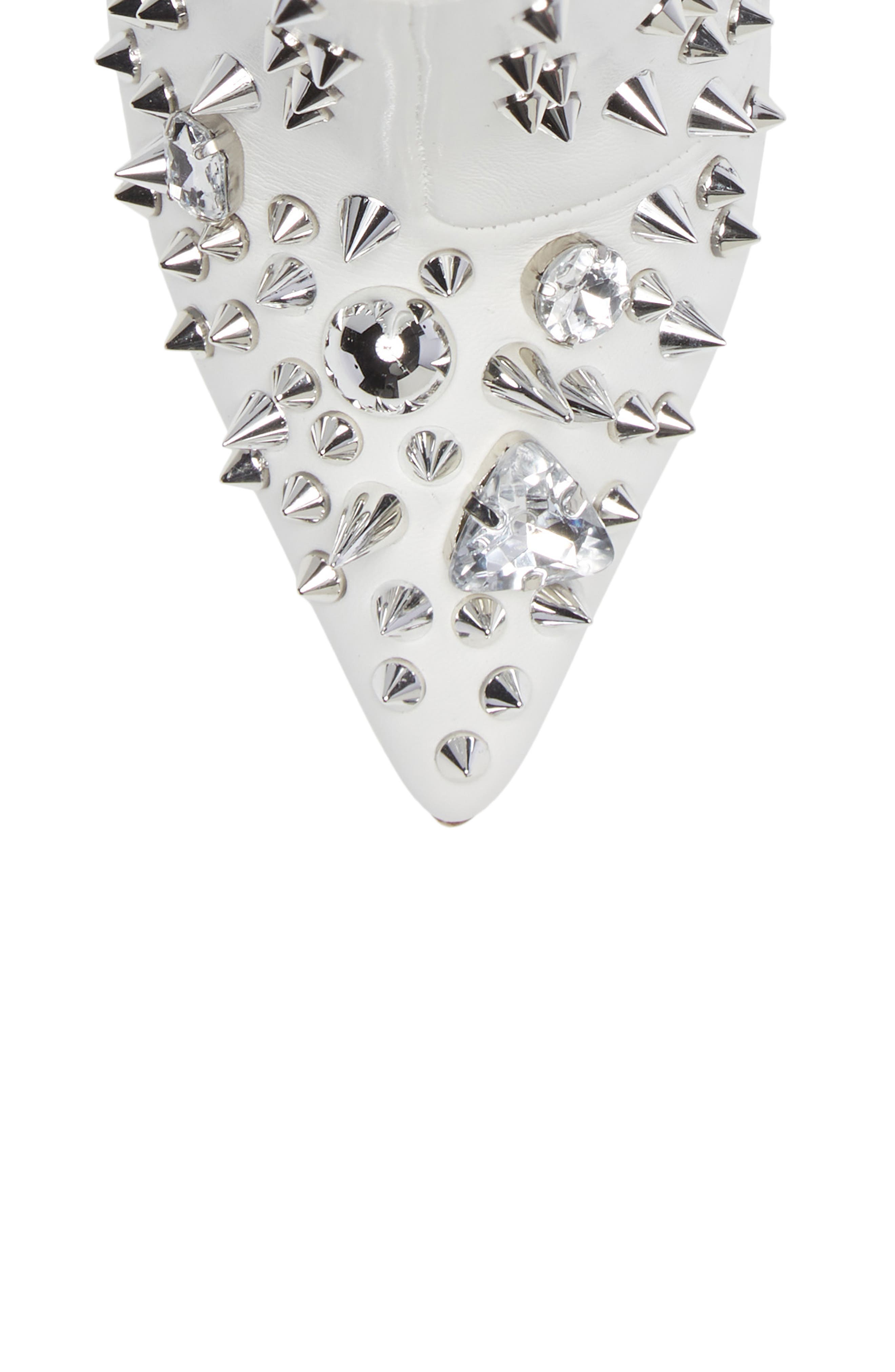 Viceroy Studded Bootie, Alternate, color, WHITE