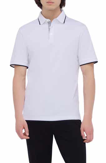 Bugatchi Tipped Contrast Collar Polo
