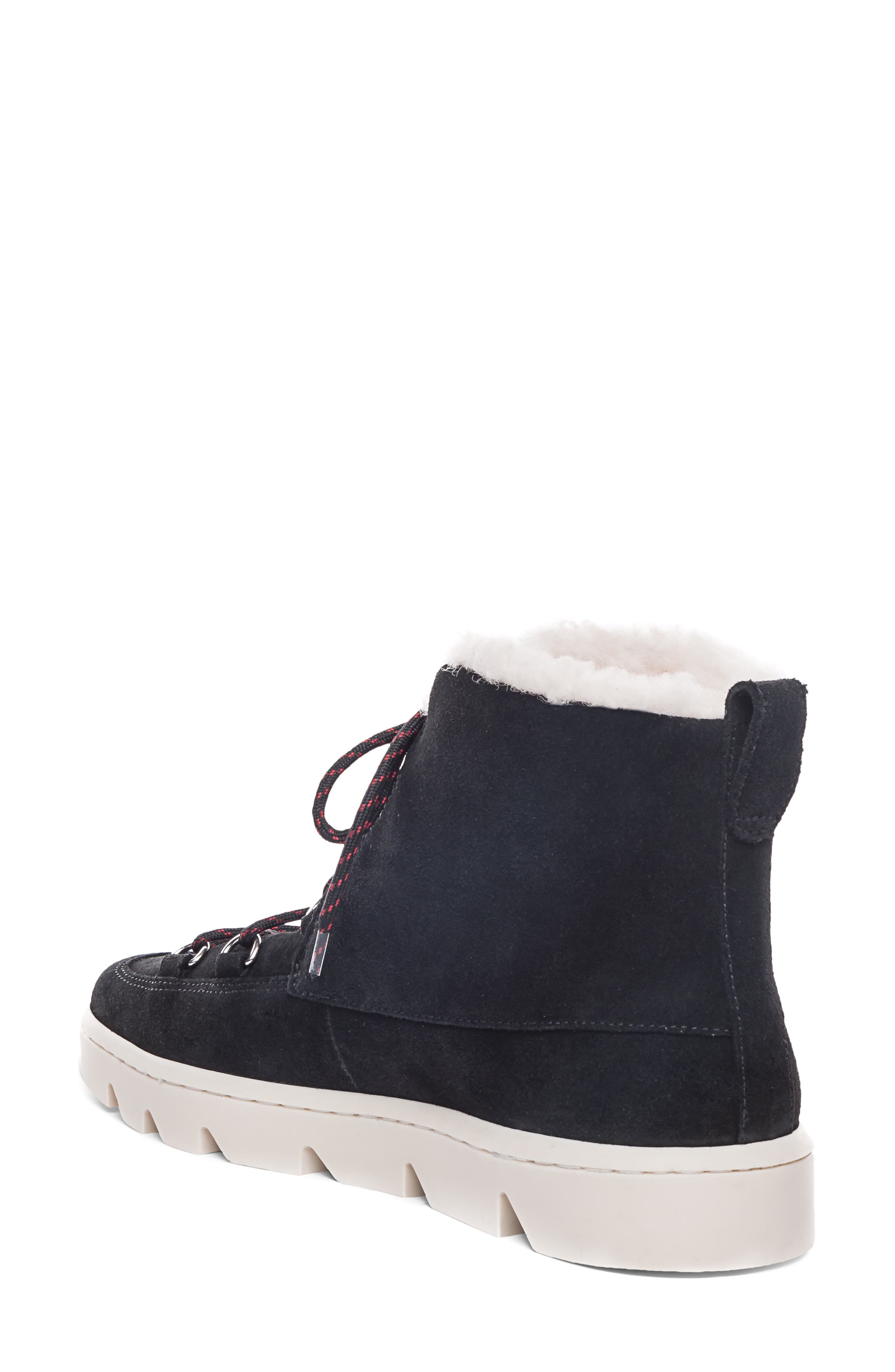 Bernardo Footwear Bernardo Dana Genuine Shearling Water Resistant Boot, Alternate, color, 