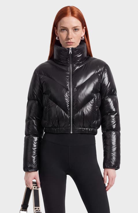 Anslie C Glossy Down Puffer