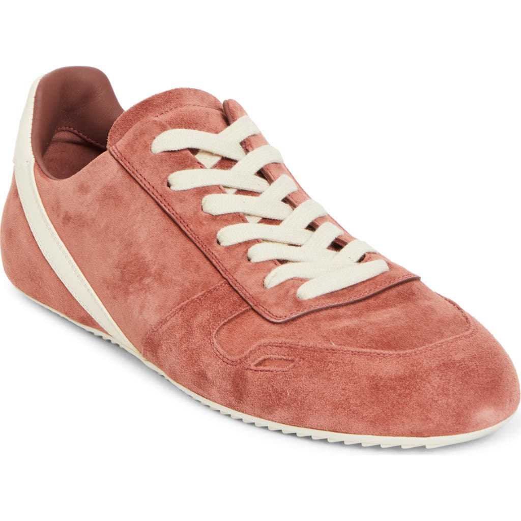 Rick Owens Minimal Low Top Sneaker In Pink