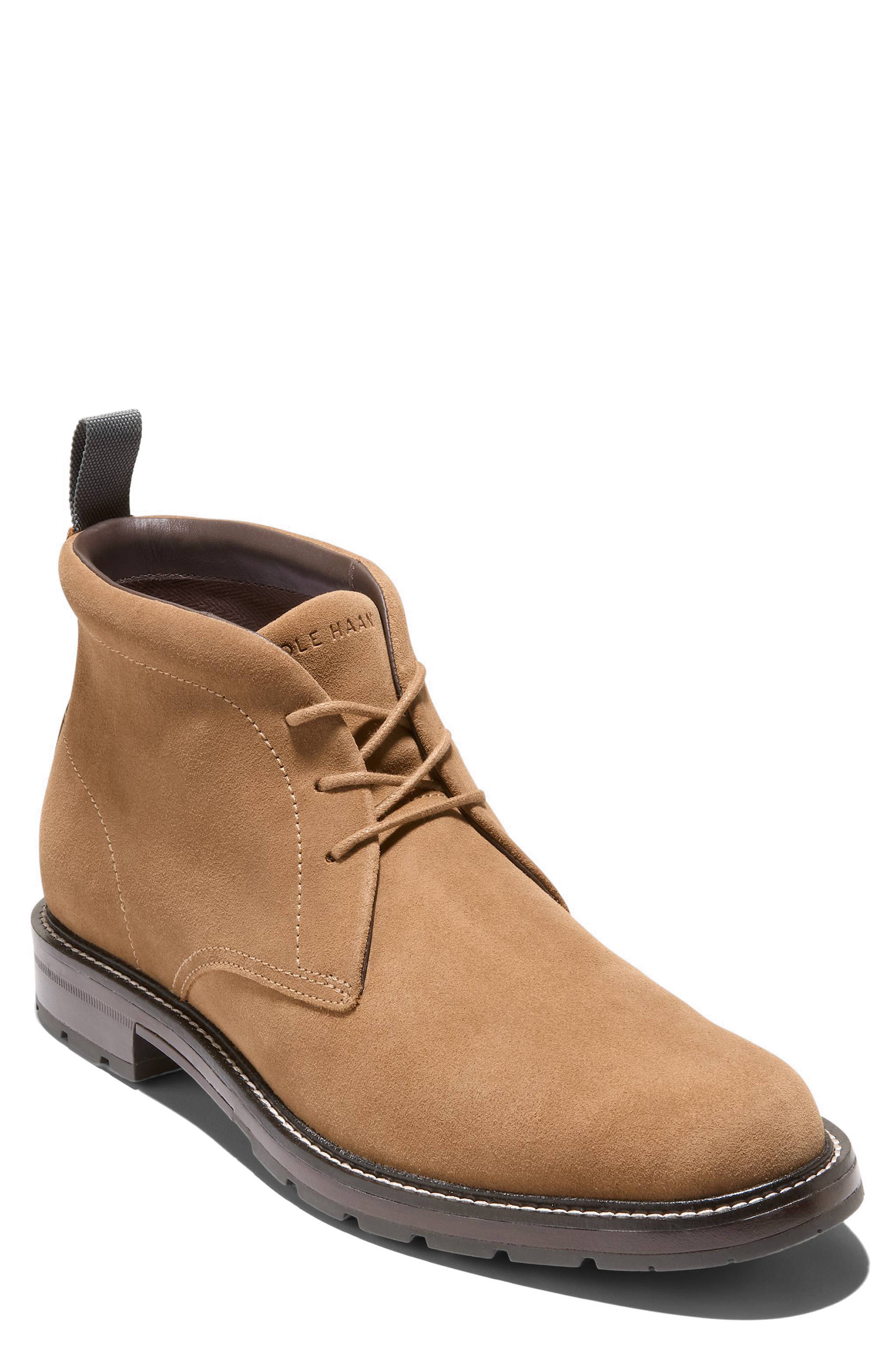Roundhill Grand Waterproof Chukka Boot, Main, color, TOASTED COCONUT SUEDE