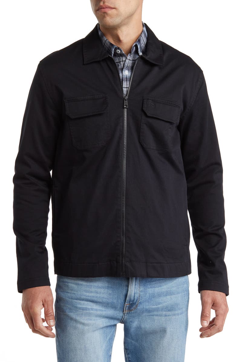Original Penguin Cotton Twill Jacket, Main, color, 
