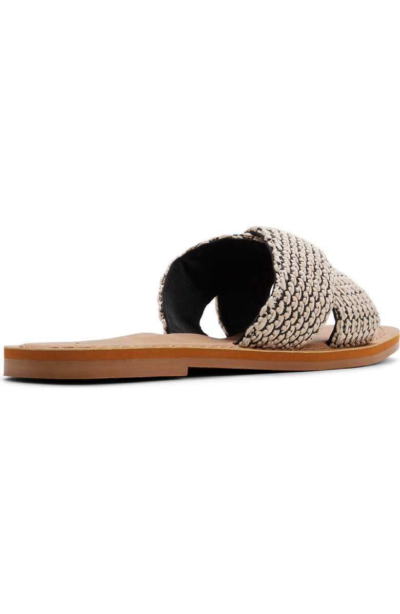 Roxy Andreya Raffia Slide Sandal, Alternate, color,