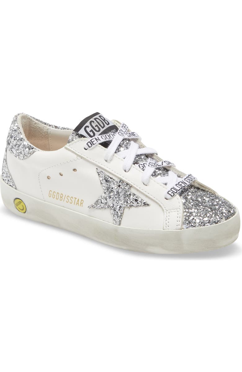 Golden Goose Super-Star Glitter Sneaker, Main, color,