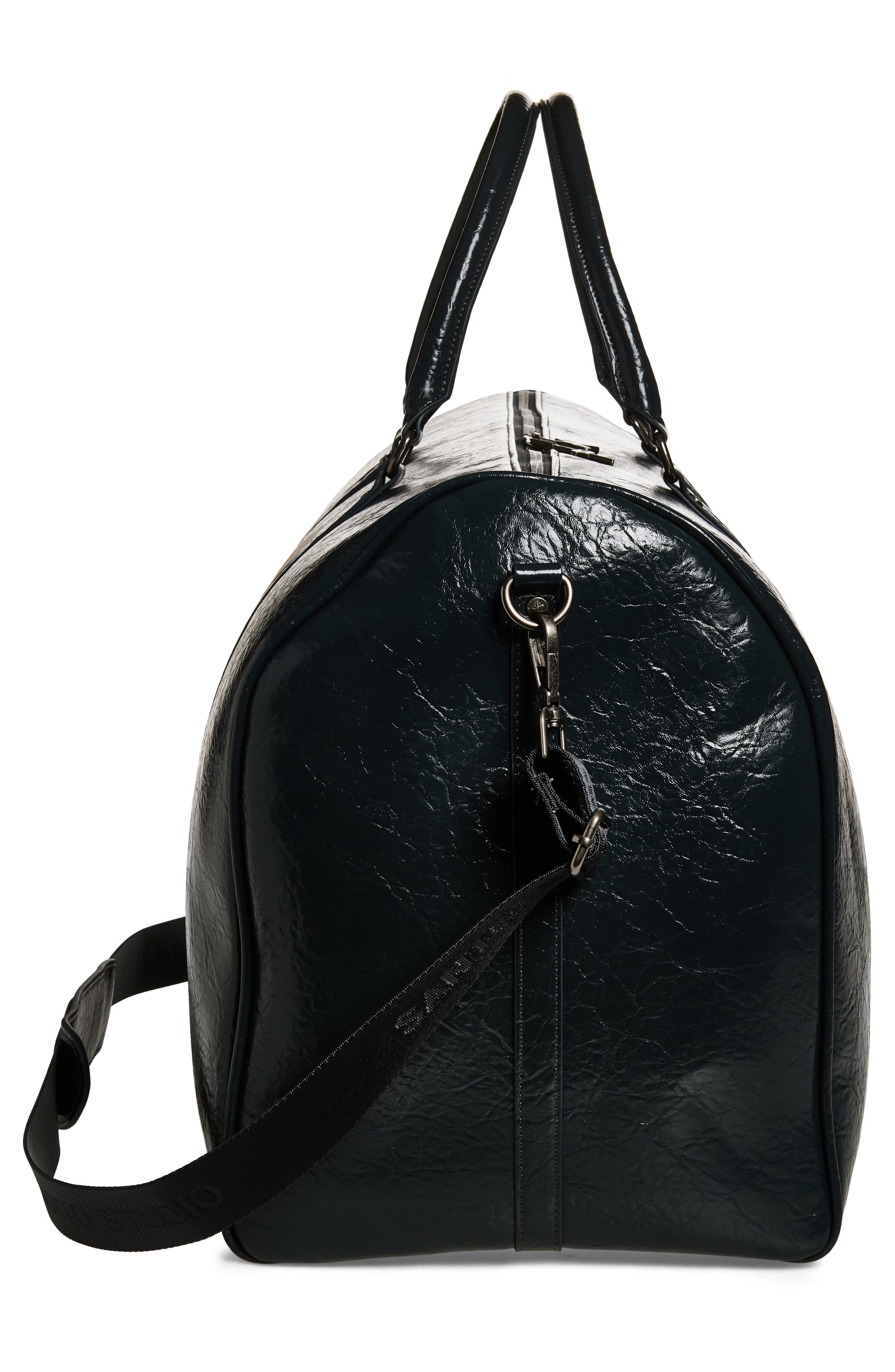 SANTO STUDIO Nyjah Huston Navy Duffel Bag, Alternate, color, Blue