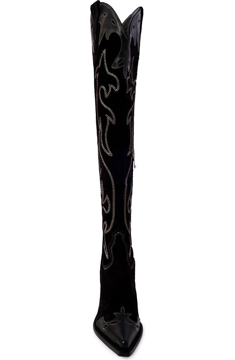 Free People Wild West Knee High Boot, Alternate, color,