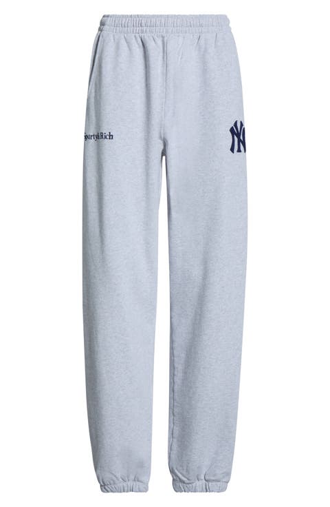 Gender Inclusive Heritage Yankees Serif Fleece Sweatshirt