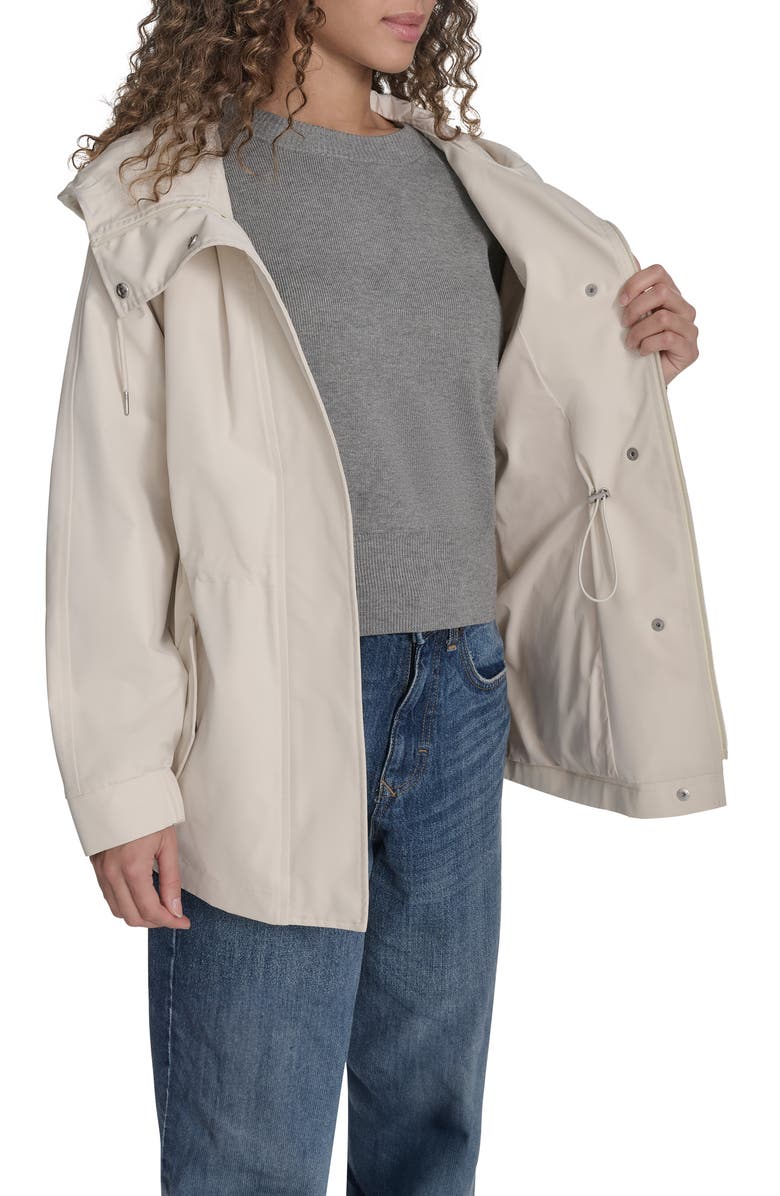 Levi's Hooded Water Resistant Jacket, Alternate, color, Almond Milk