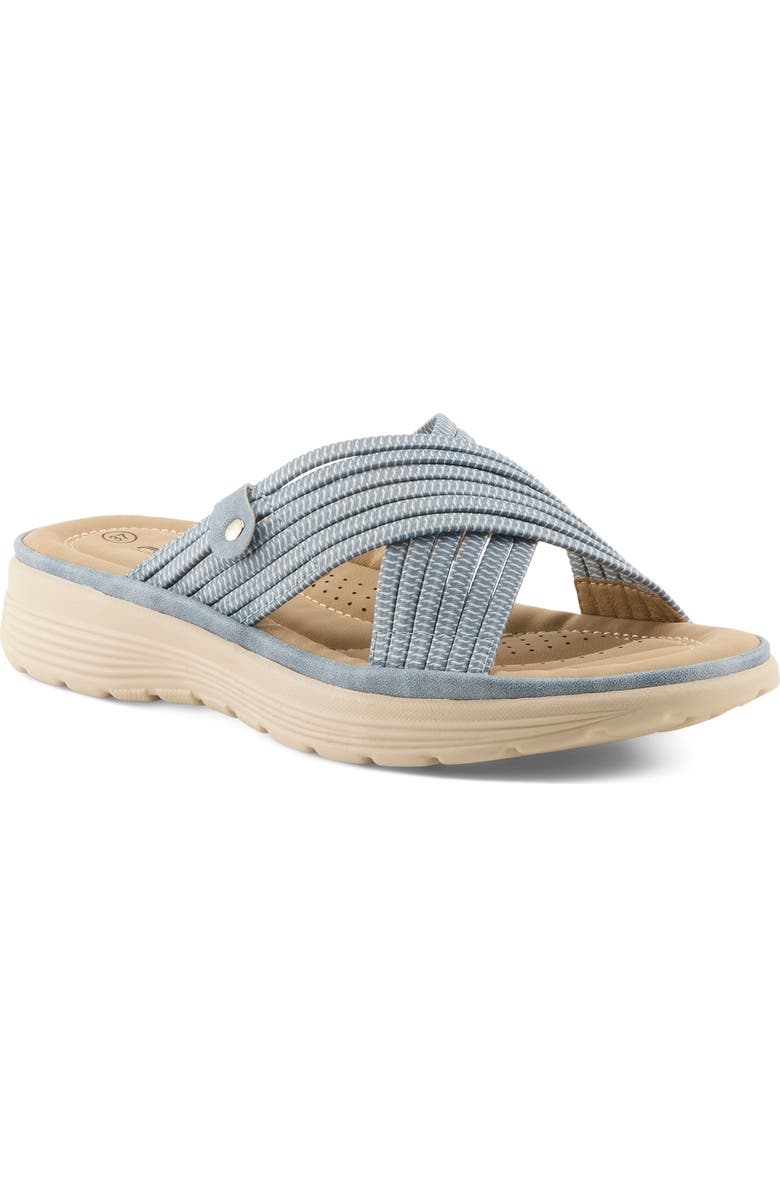 Flexus by Spring Step Gaspie Sandal, Main, color, Blue