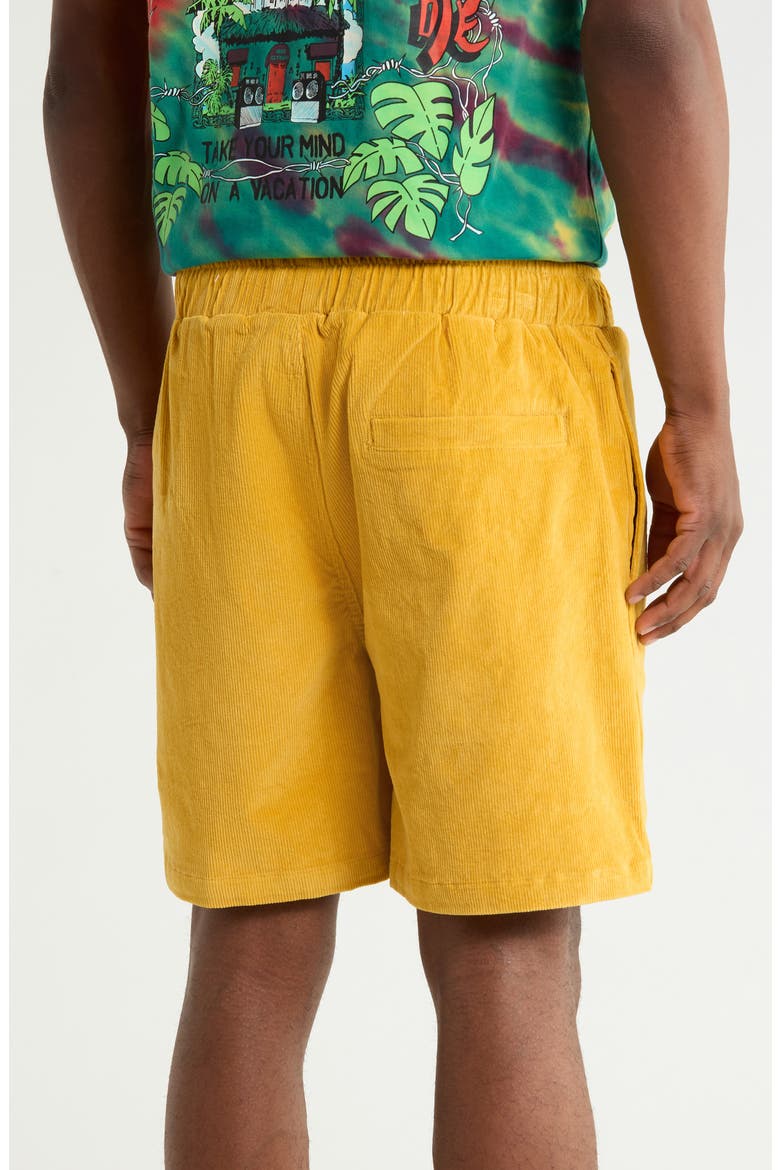 Paradise Hills Corduroy Shorts, Alternate, color, YOLK