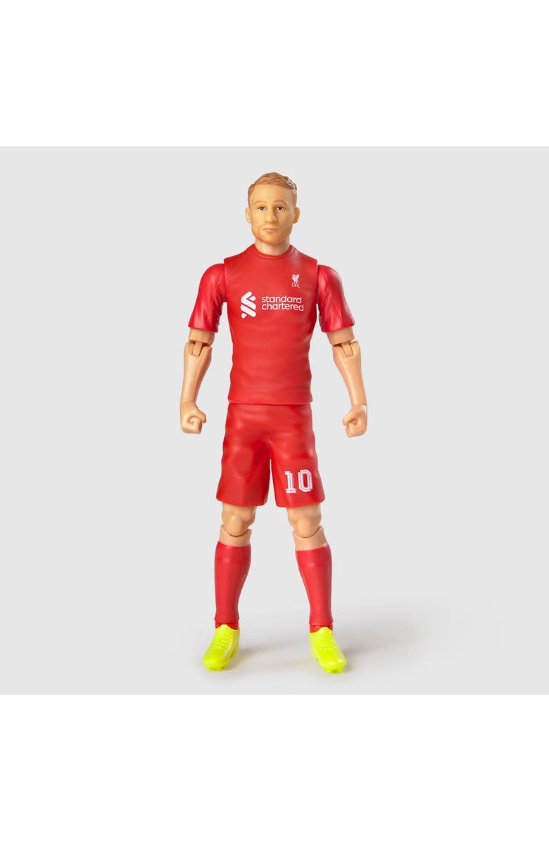 Banbo Toys SOCKERS Liverpool F.C. Mac Allister 8" Collectible Soccer Action Figure, Alternate, color, Red