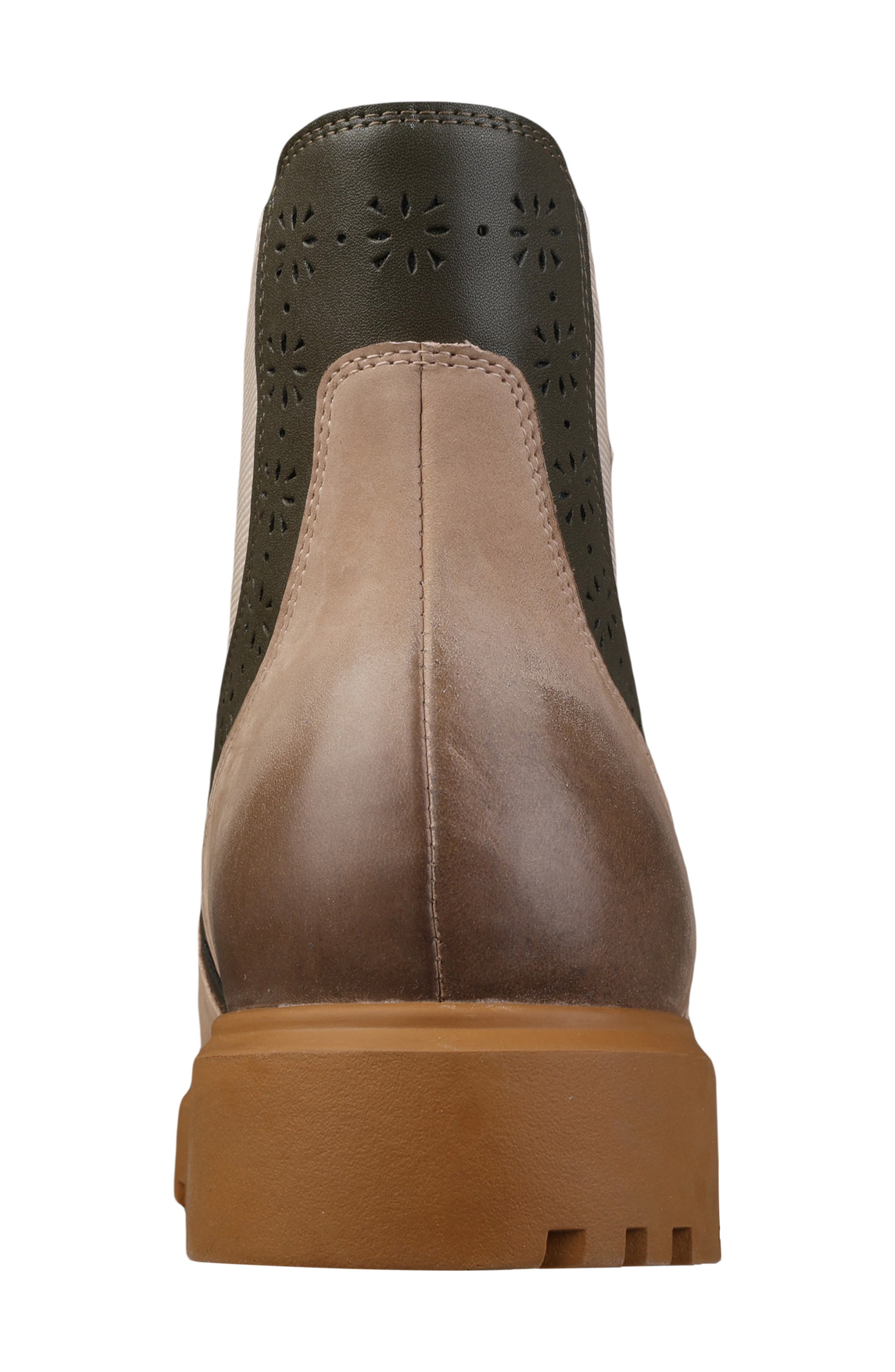 Mykos Water Resistant Chelsea Boot, Alternate, color, Taupe