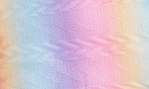 PEEK AREN'T YOU CURIOUS PEEK AREN'T YOU CURIOUS KIDS' RAINBOW OMBRÉ QUILTED JACKET