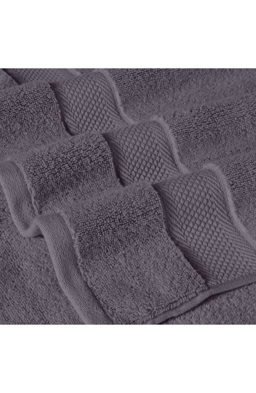Modern Threads Luxury Quick Dry 6-piece Towel Set In Gray