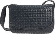 Bottega Veneta Veneto Intrecciato Leather Messenger Bag