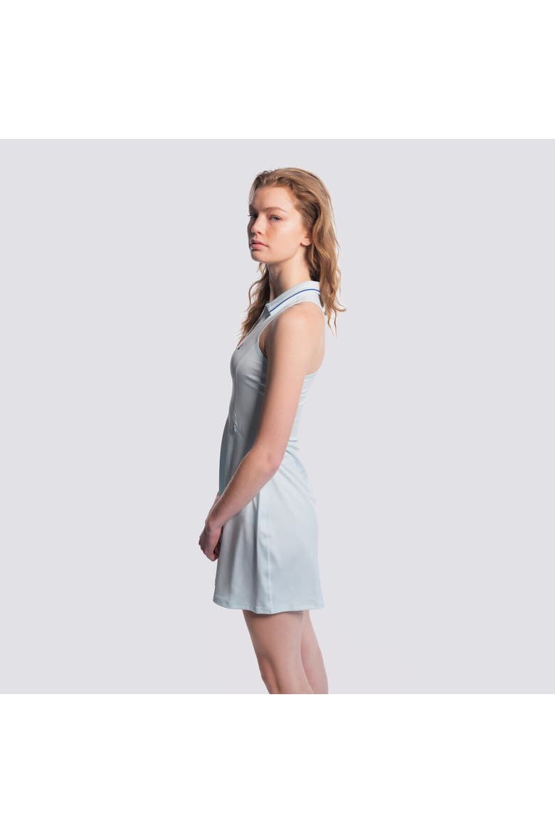 Women's Lusso  Light Blue Los Angeles Dodgers Celeste V-Neck Dress, Alternate, color, Light Blue