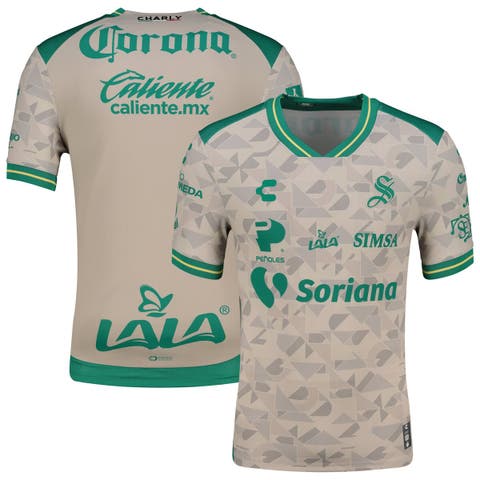 Men's Charly  Tan Santos Laguna 2025/26 Away Authentic Jersey