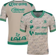 CHARLY Men's Charly  Tan Santos Laguna 2025/26 Away Authentic Jersey