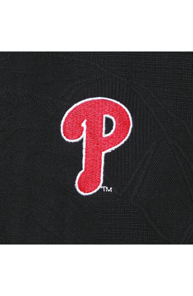 Tommy Bahama Men's Tommy Bahama Black Philadelphia Phillies Baseball Bay Button-Up Shirt, Alternate, color, 