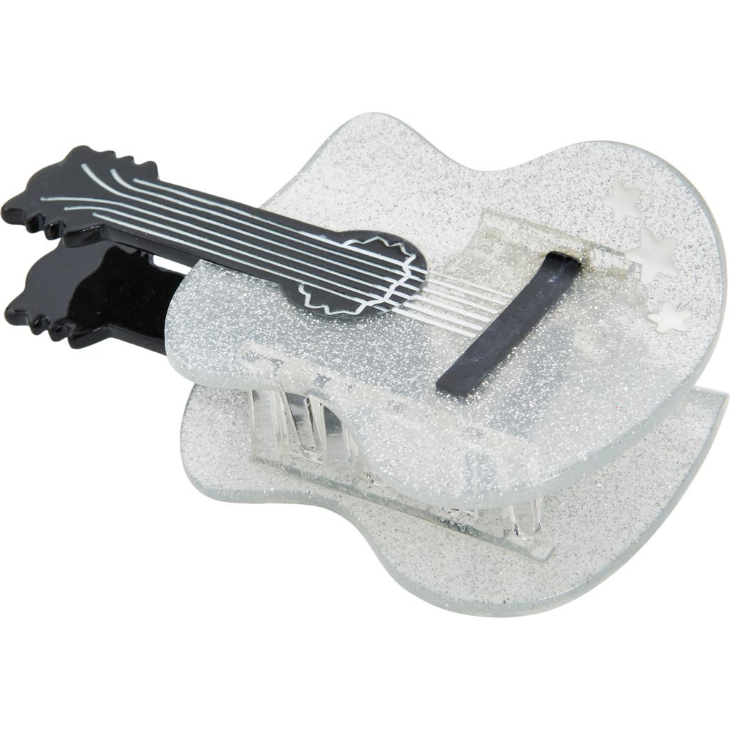 Solar Eclipse Guitar Claw Clip In Silver