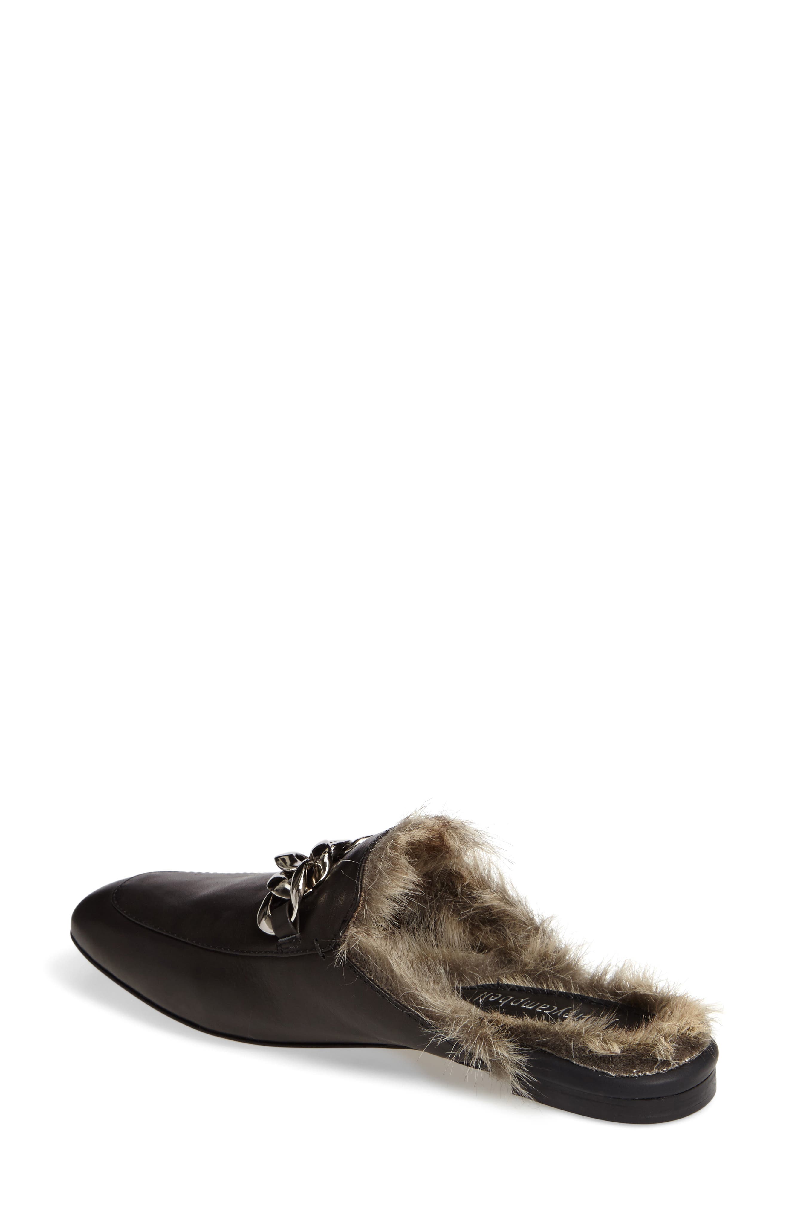 Jeffrey Campbell Ravis Faux Fur Mule, Alternate, color, 