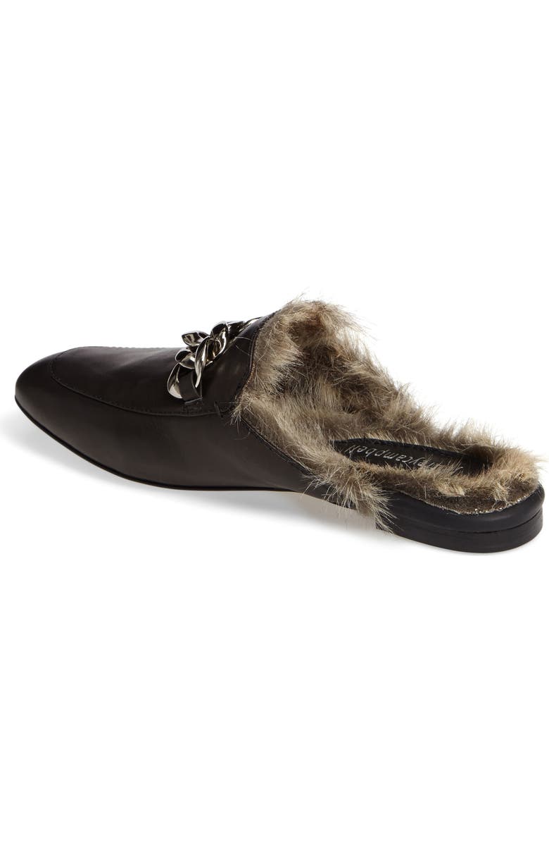 Jeffrey Campbell Ravis Faux Fur Mule, Alternate, color,