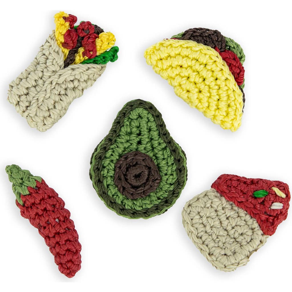 The Sak Yarnicharmz 5 Pack Crochet Pins In Multi