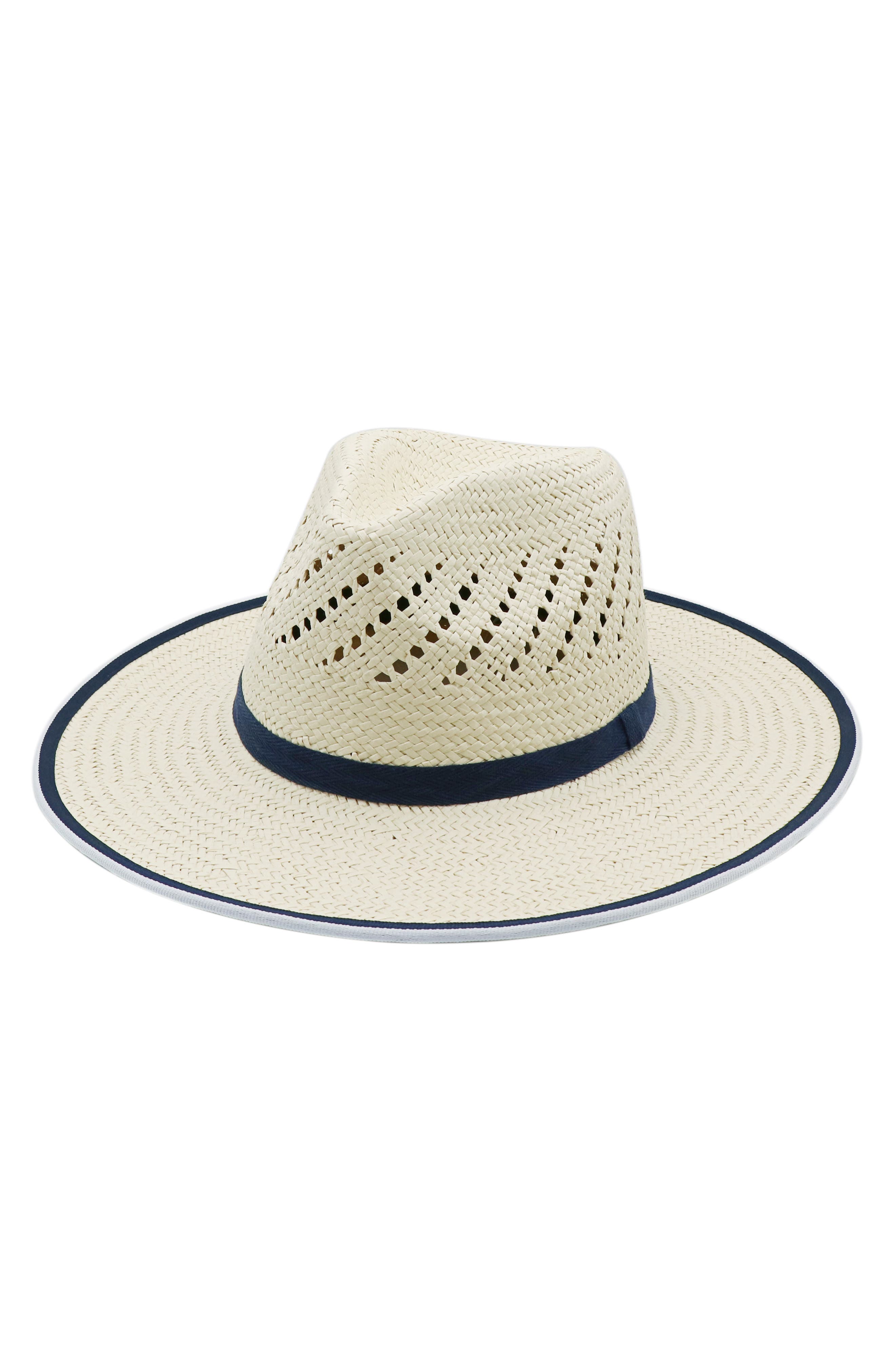 Bruno Magli Packable Panama Straw Hat