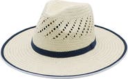 Bruno Magli Packable Panama Straw Hat