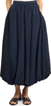 Cinq à Sept Allinae Bubble Hem Nylon Skirt