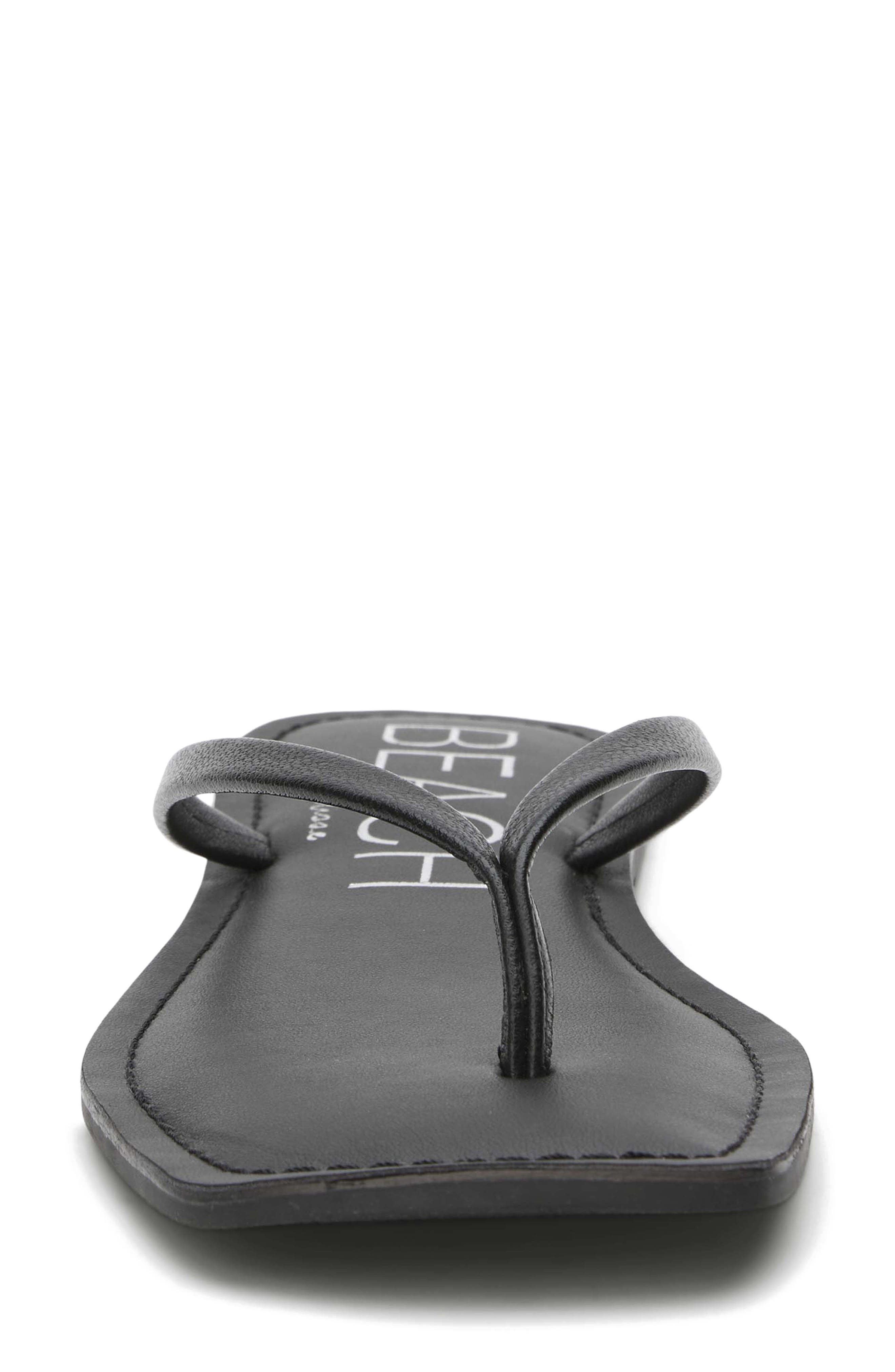 BEACH BY MATISSE Bungalow Flip Flop, Alternate, color, Black