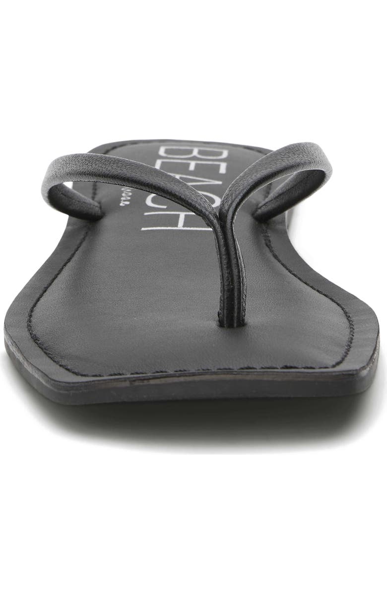 BEACH BY MATISSE Bungalow Flip Flop, Alternate, color, Black