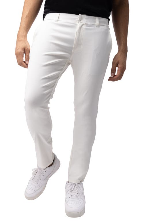 X-ray Xray Hidden Zip Pocket Twill Trousers In Coconut