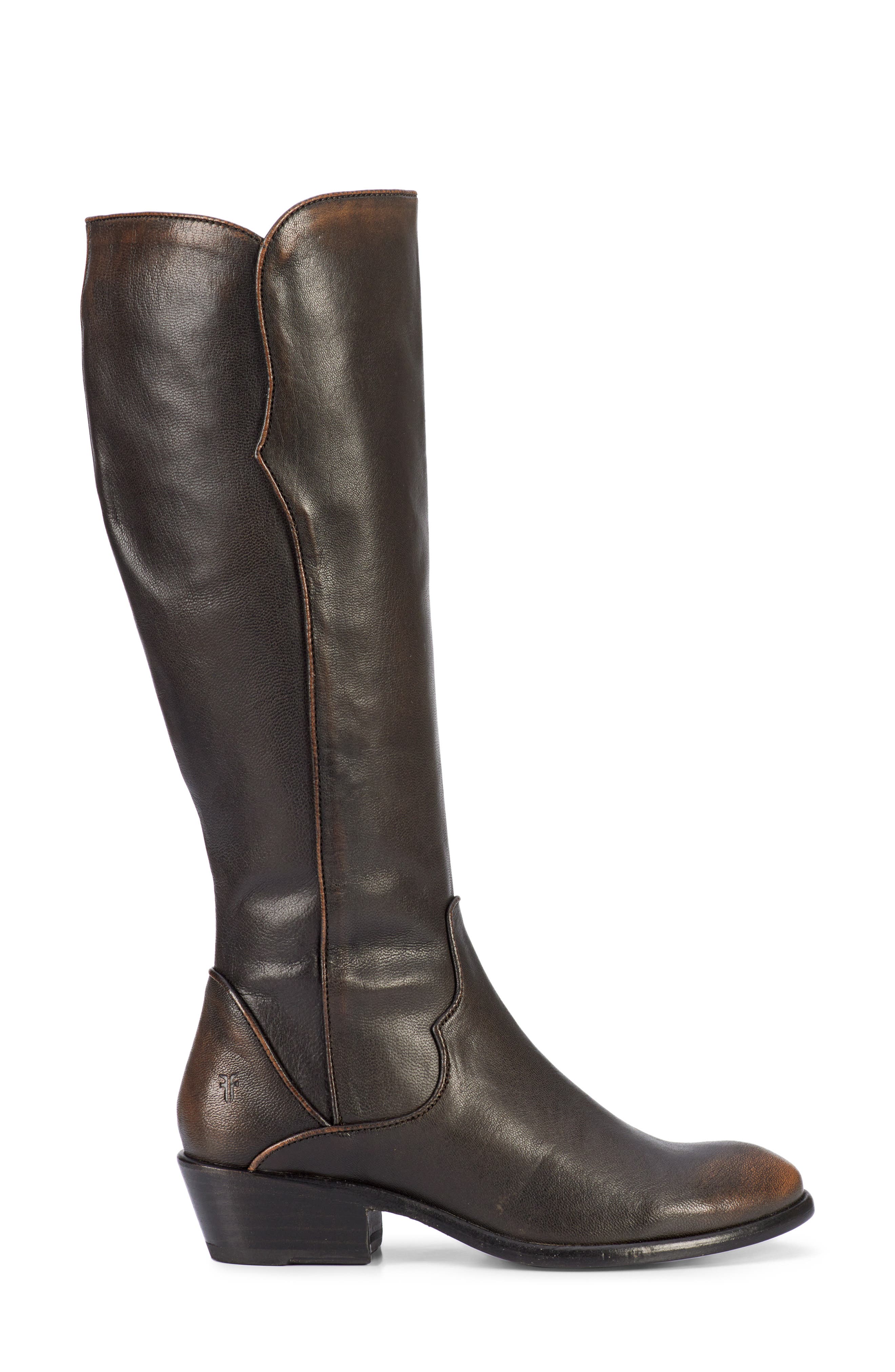 Frye Carson Piping Knee High Boot, Alternate, color, 