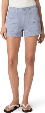 PAIGE Olivia High Waist Cargo Shorts