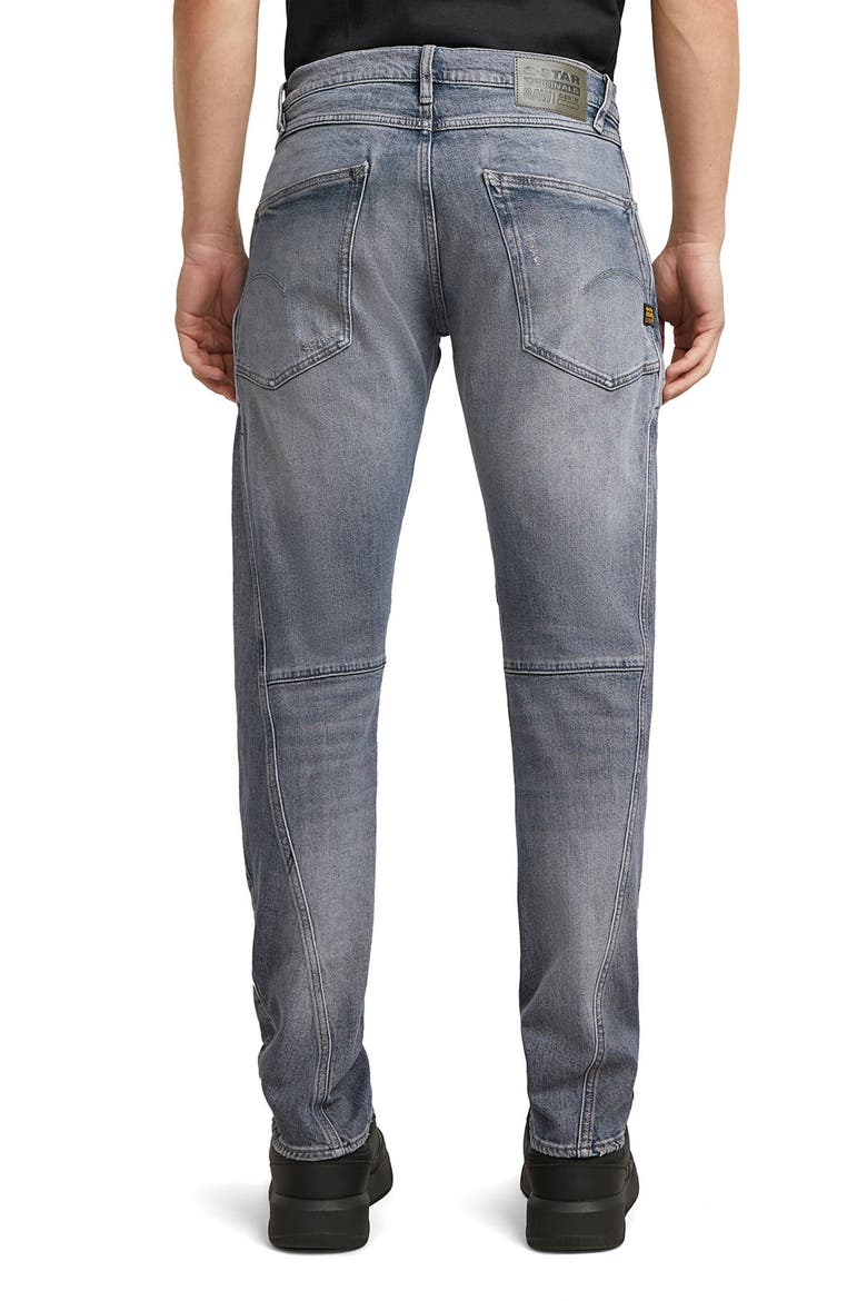 Contour 3D Regular Fit Jeans, Alternate, color, WORN IN ELECTRIC BLUE RESTORED