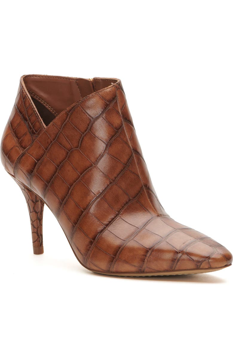 Vince Camuto Avelinsa 4 Croc Embossed Bootie, Main, color,