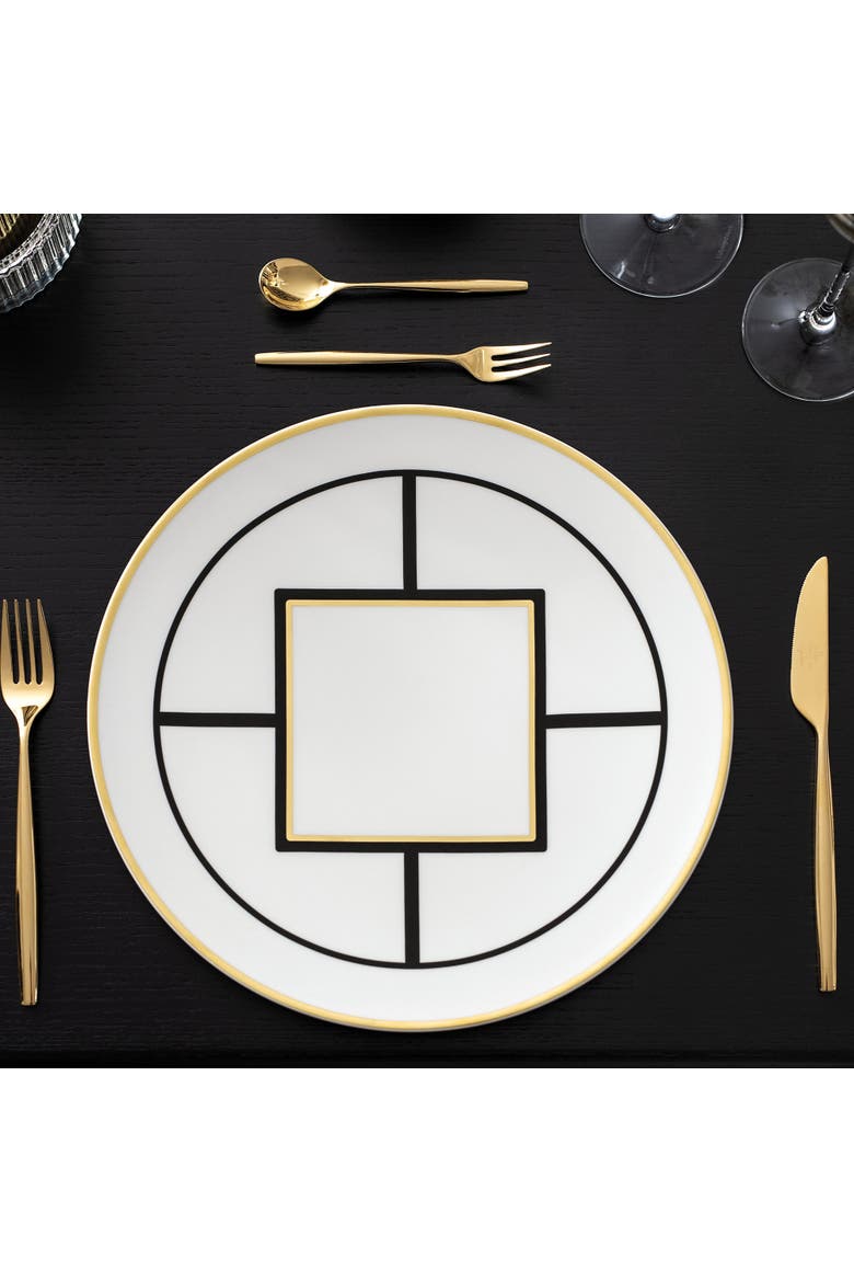 MetroChic Buffet Plate, Alternate, color, white