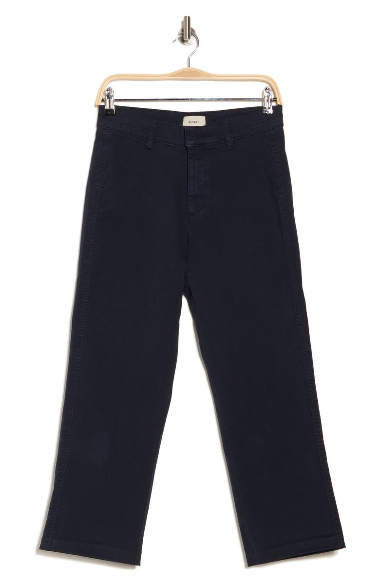 DL1961 Gerri High Waist Trouser Jeans, Alternate, color, Marine