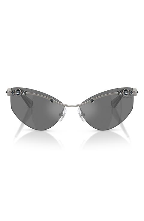 61mm Irregular Sunglasses